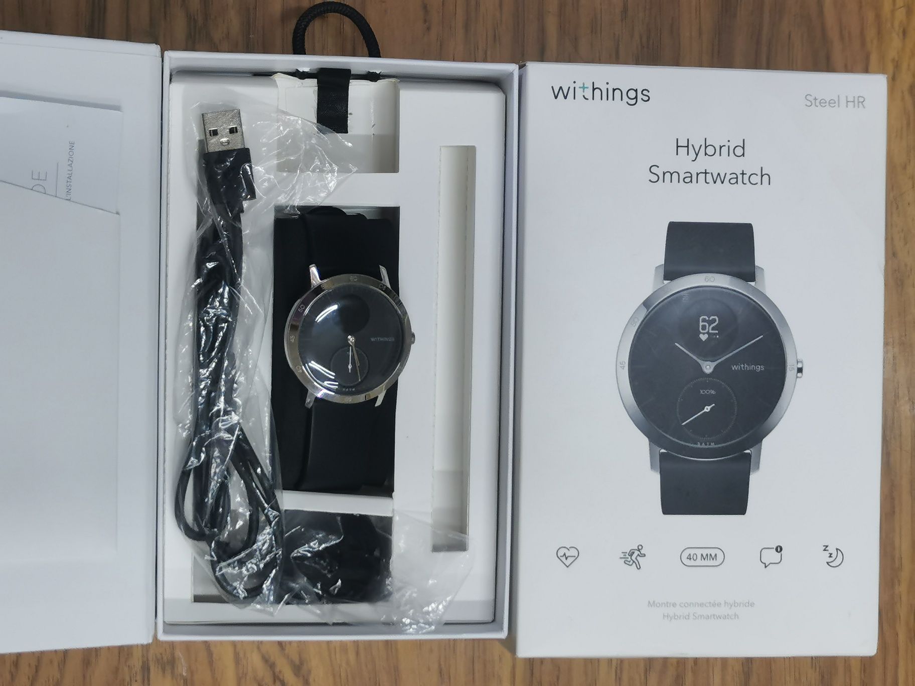 Withings Steel HR Hybrid Smartwatch