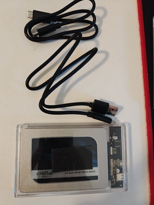 SSD 2.5" SATA III Crucial MX500 2TB 1.92TB USB 3.1 garantie 04.2028