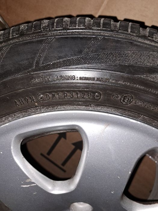 Оригинални джанти за Audi 15”5x112 с зимни гуми