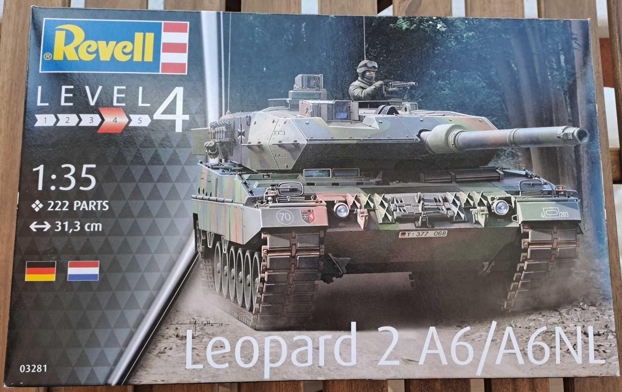 Revell модели - Tank Leopard 2 A6/A6 NL & Ship HMS Vitory