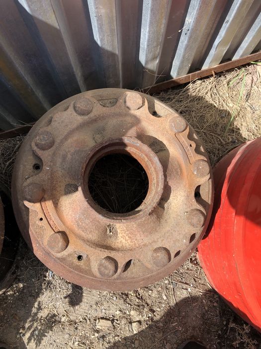 Ступица и тормозной барабан от европрицепа длинномера