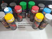 Spray vopsea Profesional pentru ETRIERI Termic Rosu/Albastru/Verde