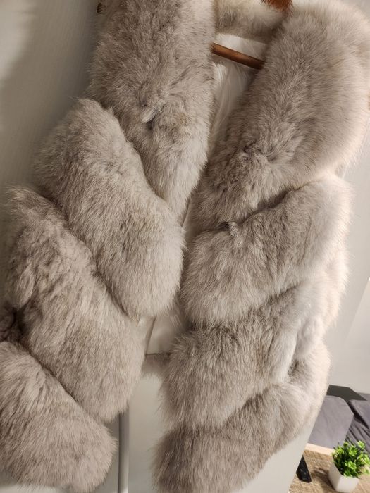 Дамски елек естествен косъм