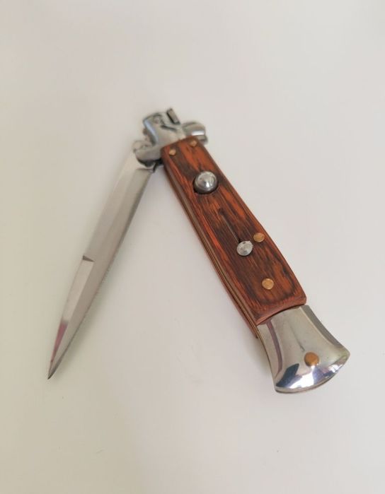 Briceag cu buton , Cuțit Automat , Briceag Stileto 24 cm