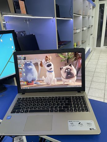 Ноутбук Asus Celeron N3050/2GB/ SSD 128GB для офиса учебы работы