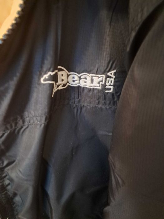 Geacă puf două fețe galben-negru Bear USA original mărime XL