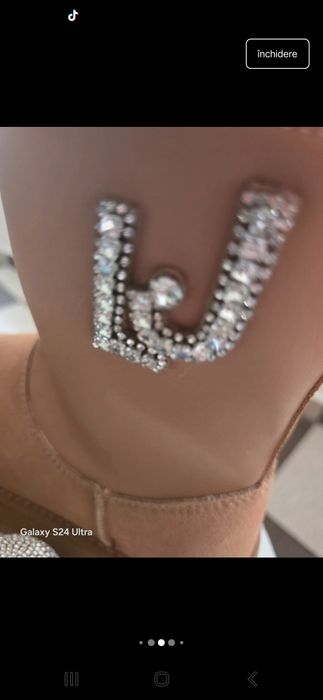 UGG- uri Liu Jo cu logo din pietre