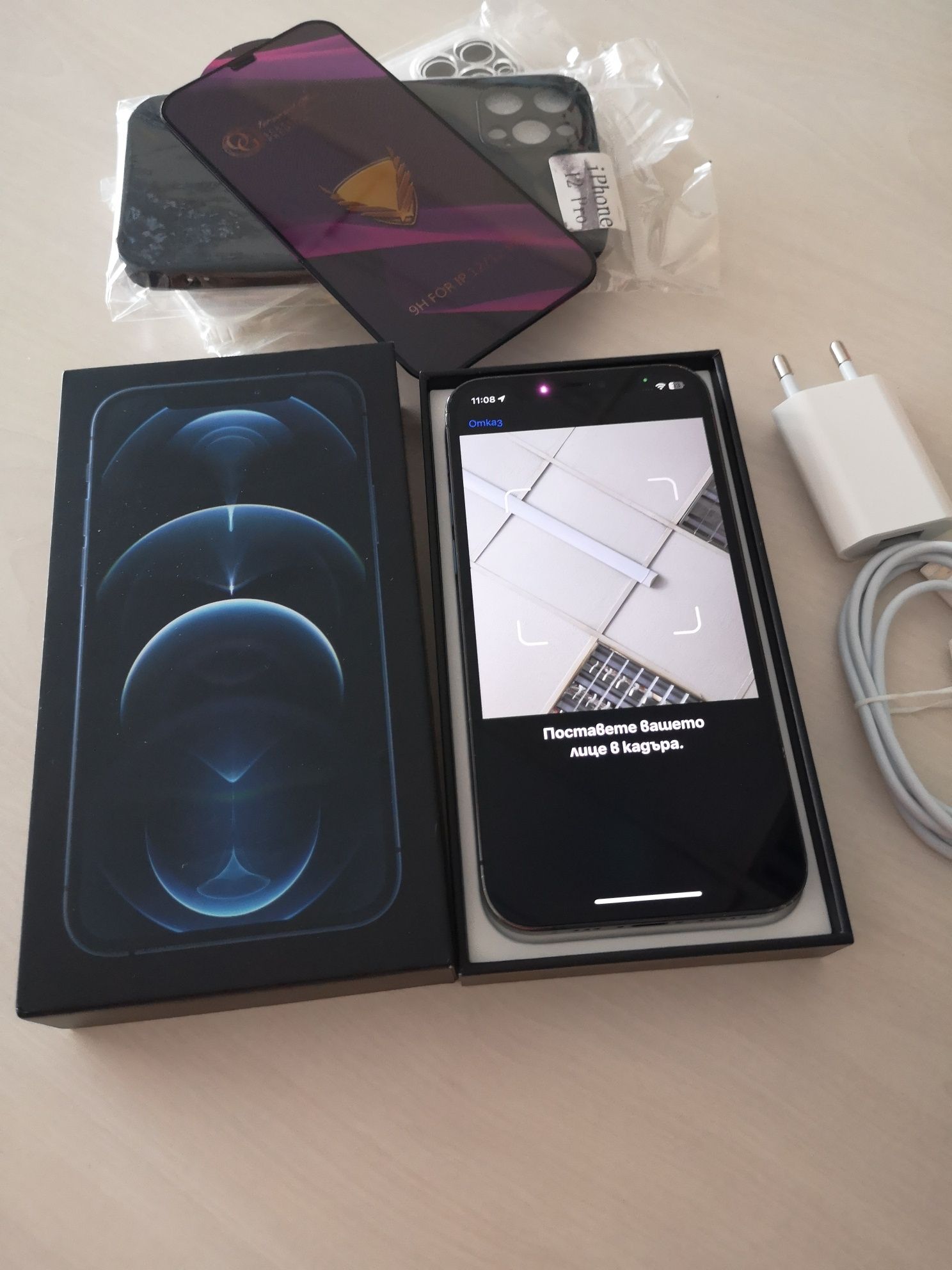 Iphone 12 Pro Pacific Blue /100 %Battery health