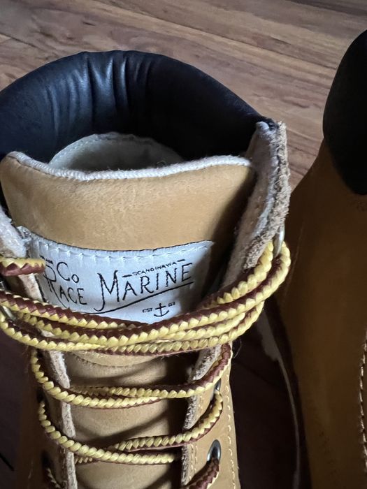 Ghete piele Race Marine mar.38 24,5 cm