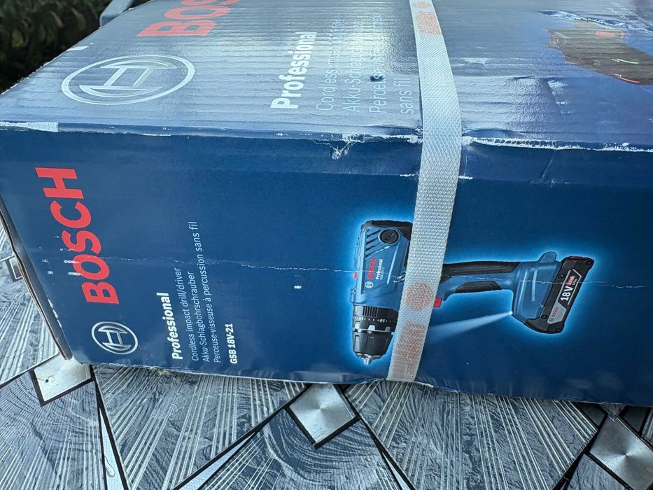 Bosch винтоверт GSB 18V - 21