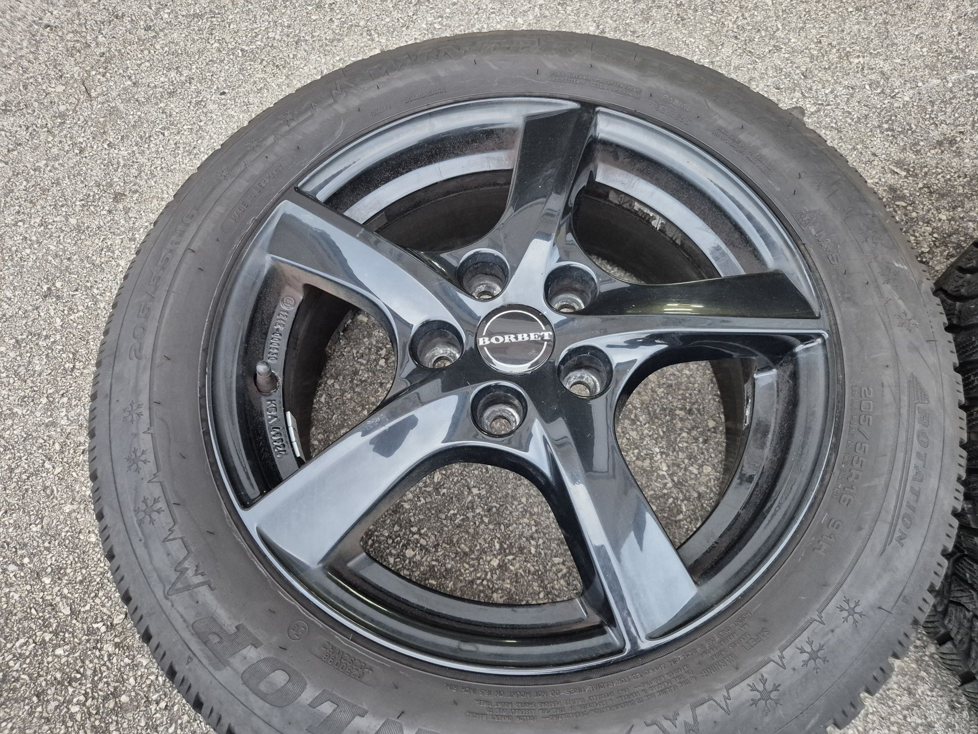 5х112/16 с гуми VW Audi Skoda Seat 5x112/16 Ауди Фолксваген Шкода Сеат