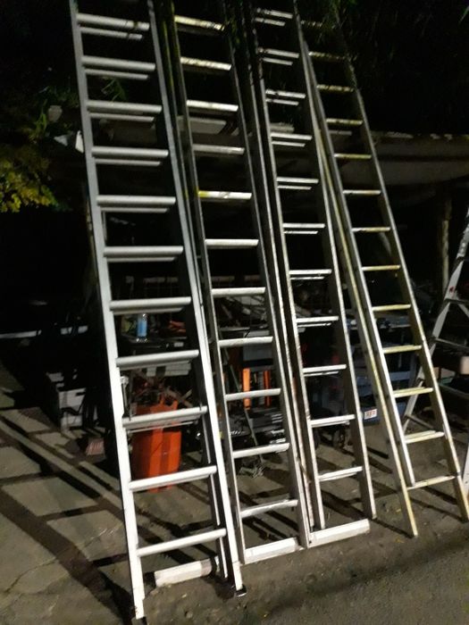 Scări de aluminiu solide aduse din Germania  preț.500 lei buc.