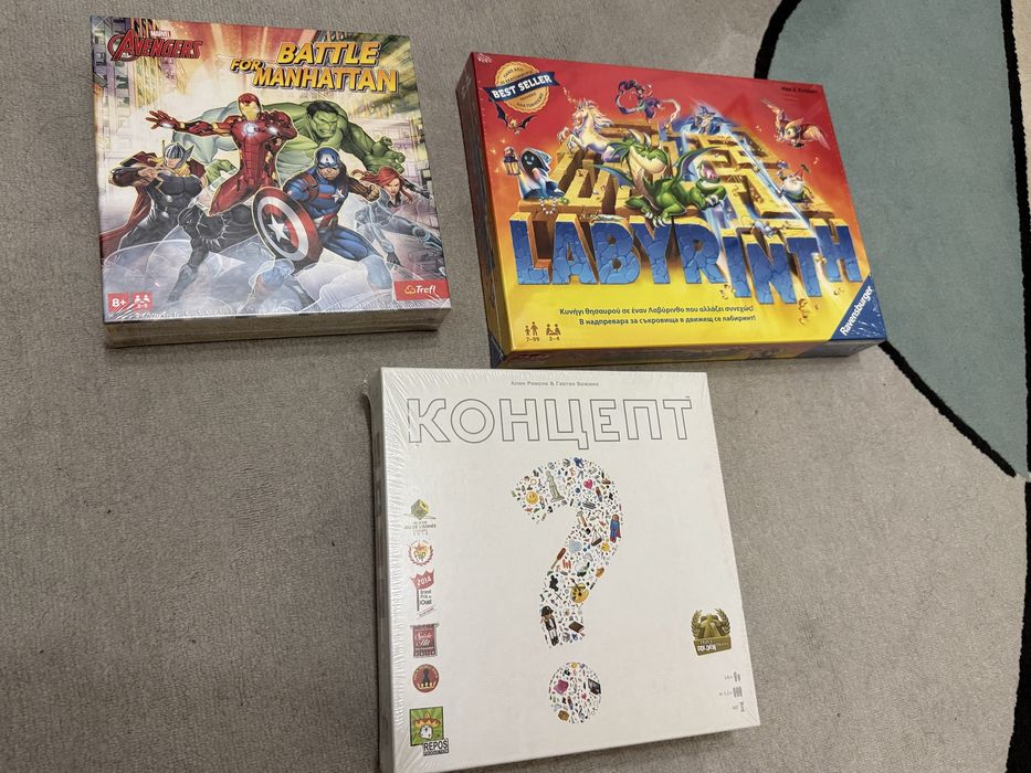 Нови бордови игри - board games 8 до 39 лв