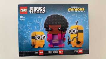 LEGO Brickheadz 40421 Minions: Belle Bottom, Kevin and Bob
