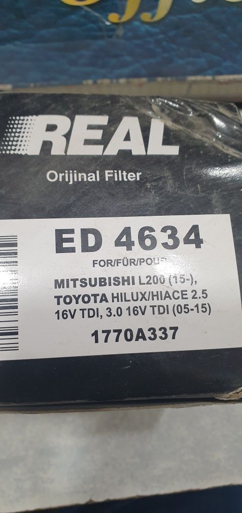 Toplinniy hillux filtr , tayoto, Mitsubishi,