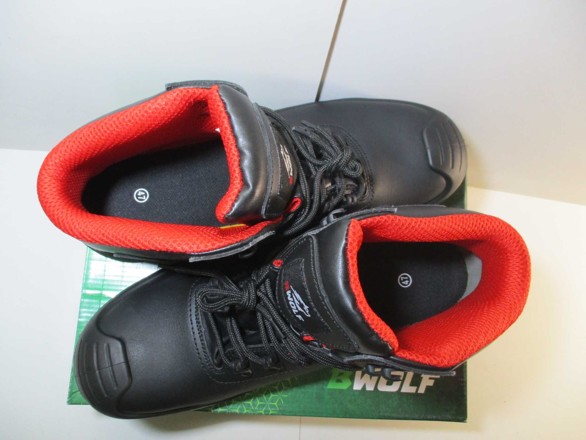 Защитни работни обувки B-WOLF VOLCANO-размер 47-Нови