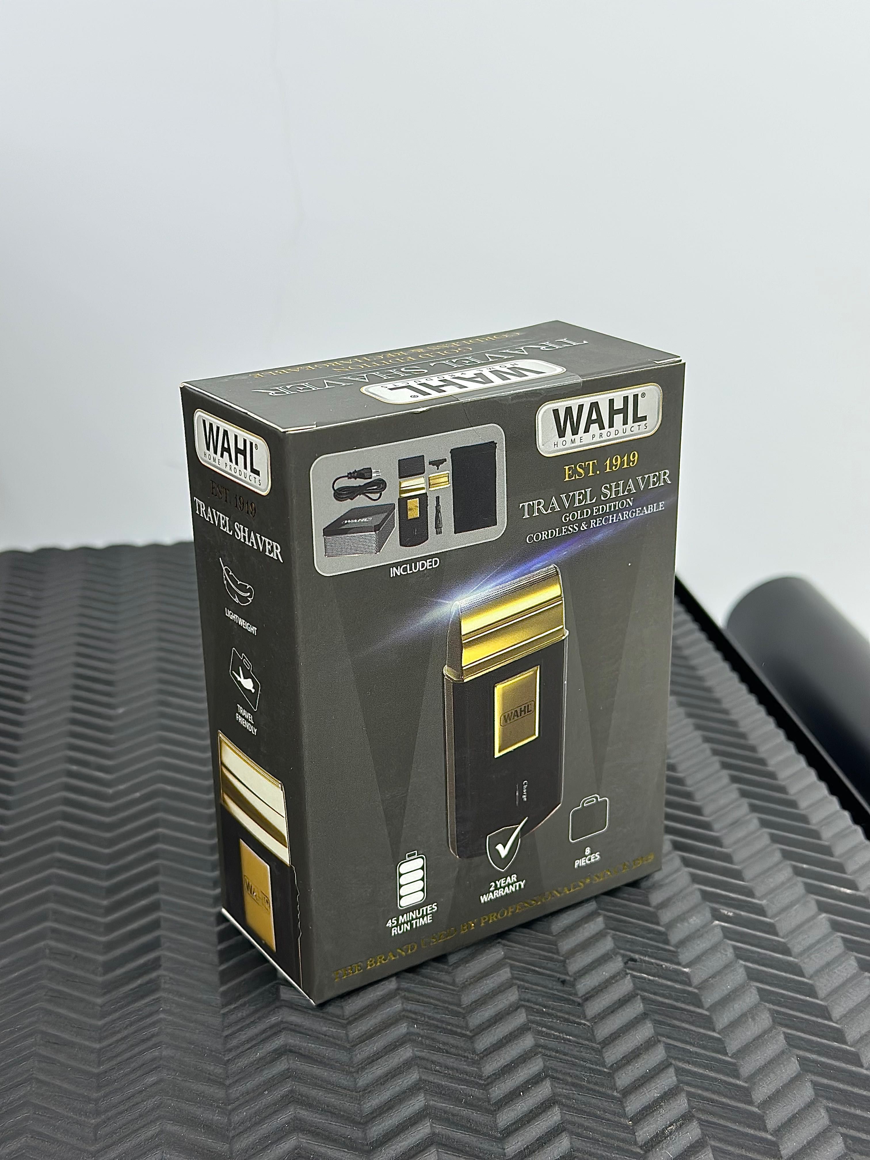 Електрическа самобръсначка WAHL Travel Shaver GOLD Edition