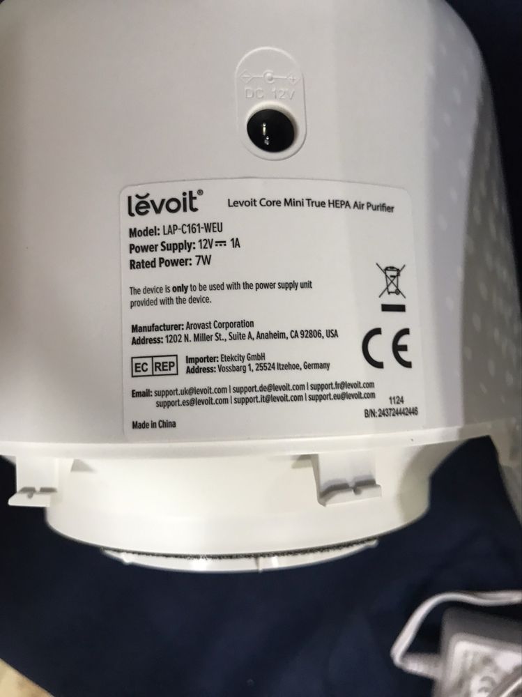 Пречиствател за въздух Levoit Core Mini