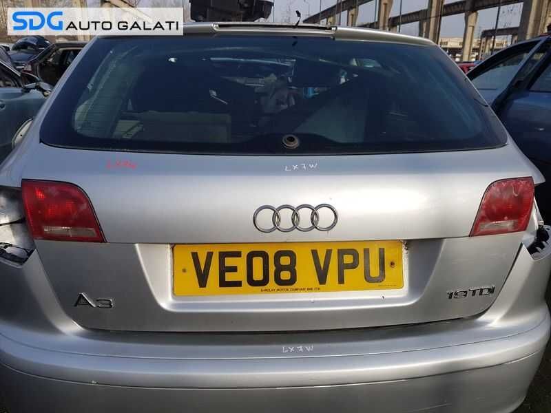 Hayon Haion Portbagaj Dezechipat cu Luneta Geam Sticla Audi A3 8P 2004 - 2013 Cod Culoare LX7W