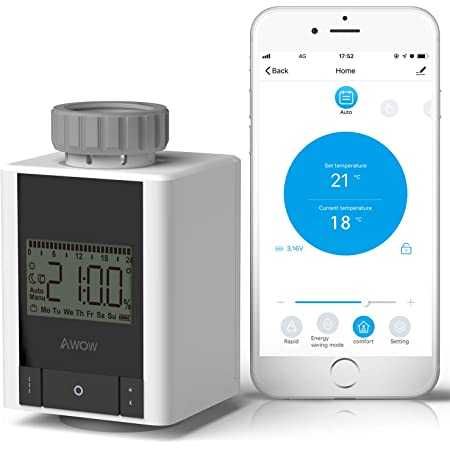 AWOW Tuya ZigBee 3.0 Smart  Thermostat  Radiator - PREȚ BOMBA!!!