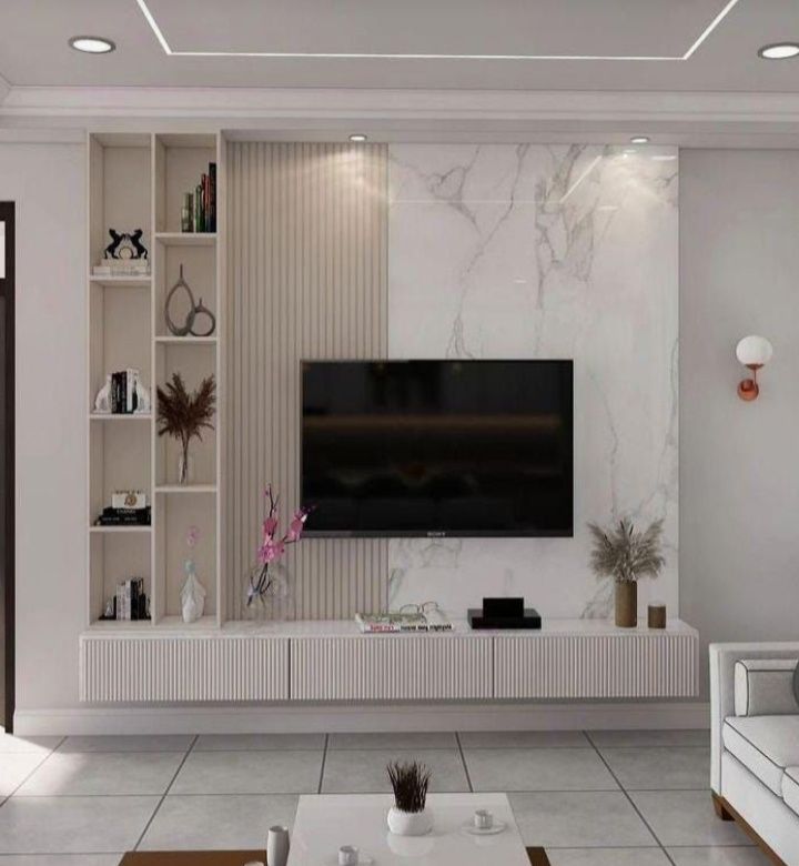 TV zona,  ТВ зона с подсветкой, тумба для ТВ,