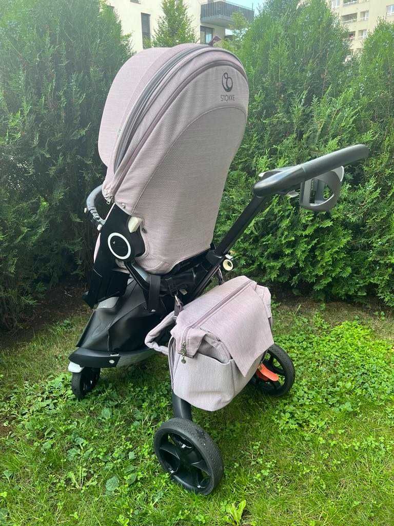 Бебешка количка Stokke xplory V6 brushed lilac