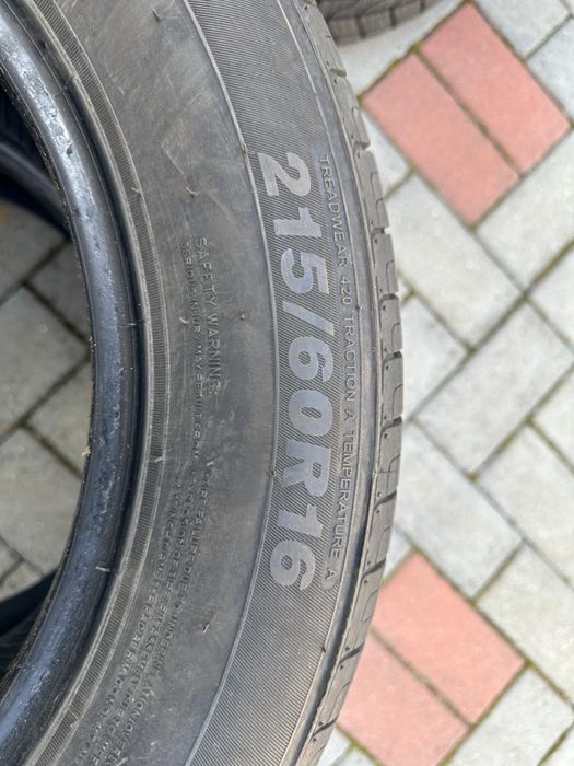 Vand 2 anvelope vara 215/60R16