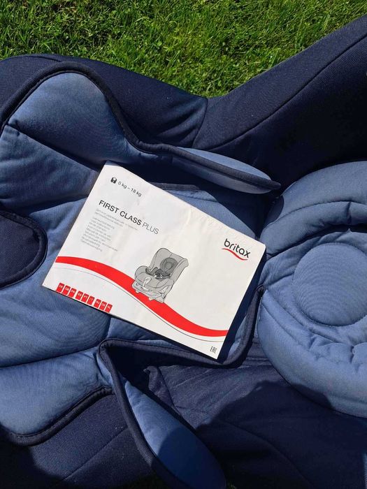 Britax Столче за кола First Class Plus Storm Grey