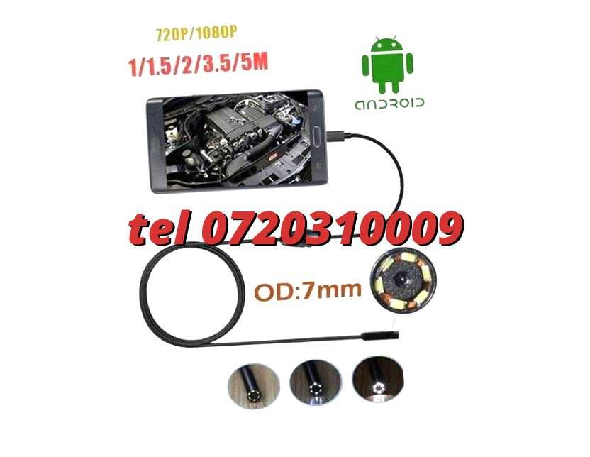 Camera Endoscop Inspectie Android  Usb 6 Led Ir Subacvatica Hd72