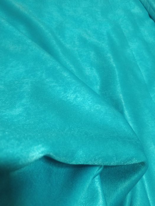 Draperii catifea turcoaz