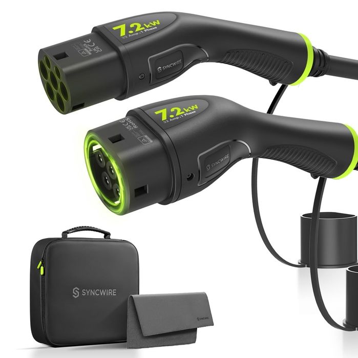Cablu de încărcare SYNCWIRE Tip 2 7.2kW 5m 32A monofazat,
