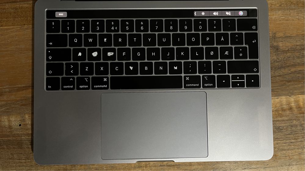 MacBook Pro 13”-2019 Touchbar