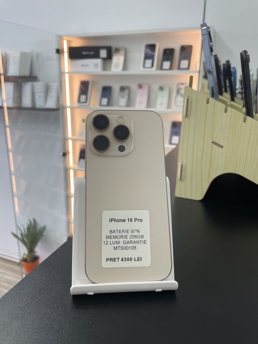 Magazin, vindem 16 Pro, 256gb, GARANTIE