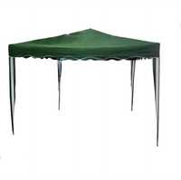 Градинска шатра полиестер зелена 3х3м