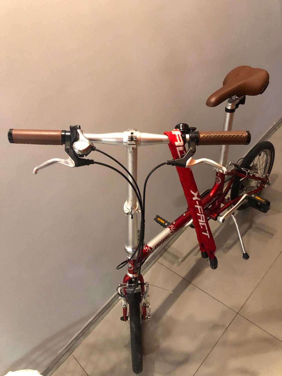 Vand Bicicleta  PEGAS Teoretic Rosu Pliabila