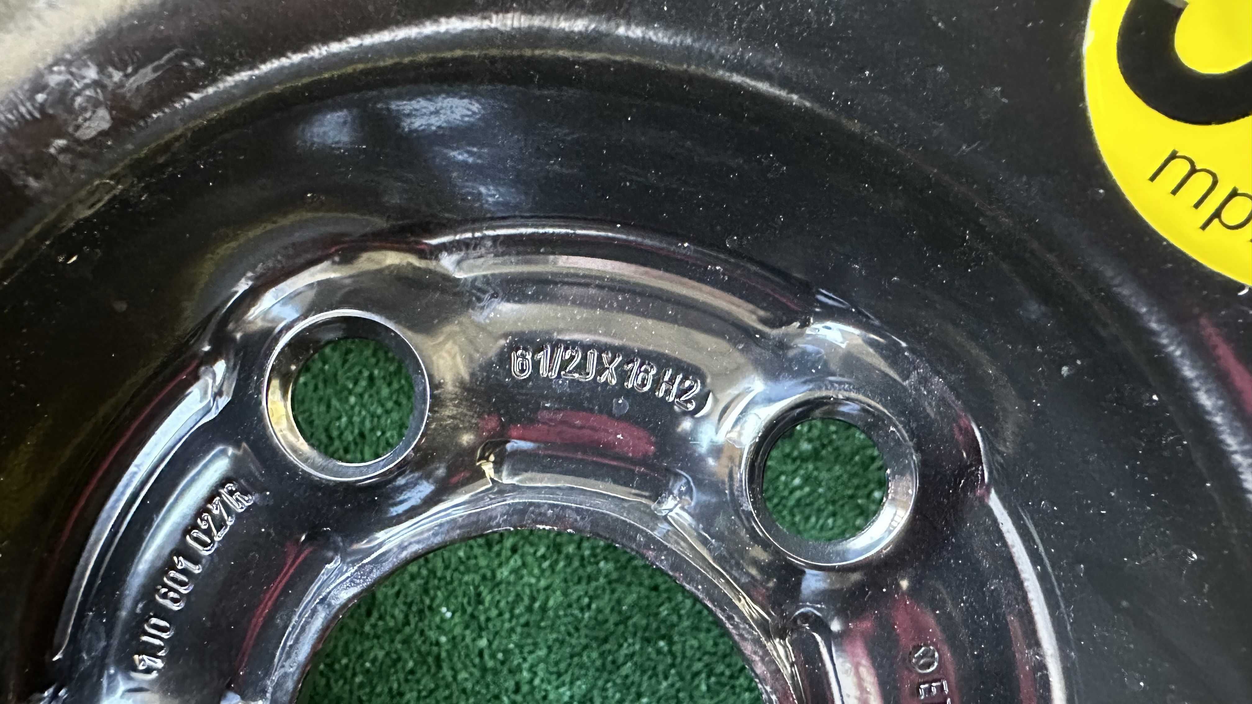 джанта с гума 5x100 централен 57,1 за VW