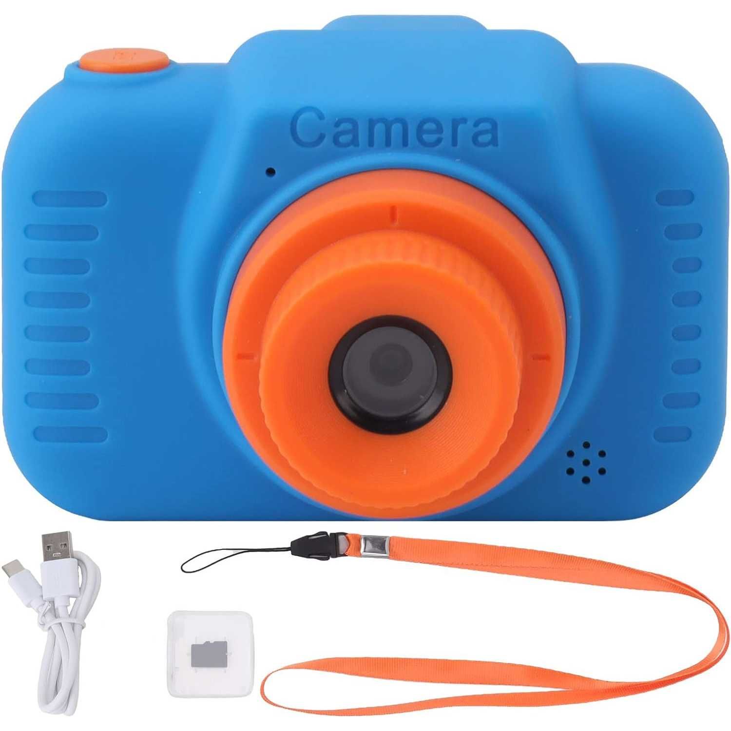 Дигитален детски фотоапарат STELS Q300,Снимки,Видео,Игри,64GB SD карта