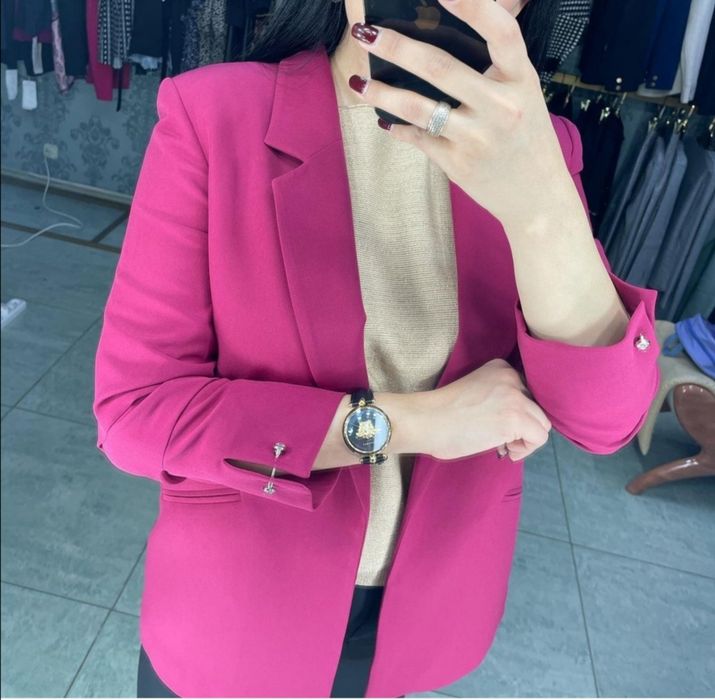 Пиджак цвет марсала, р. 42-46.Производство Турция