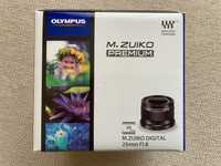 Olympus M.Zuiko Digital 25mm f1.8 nou, factura, garantie 2 ani