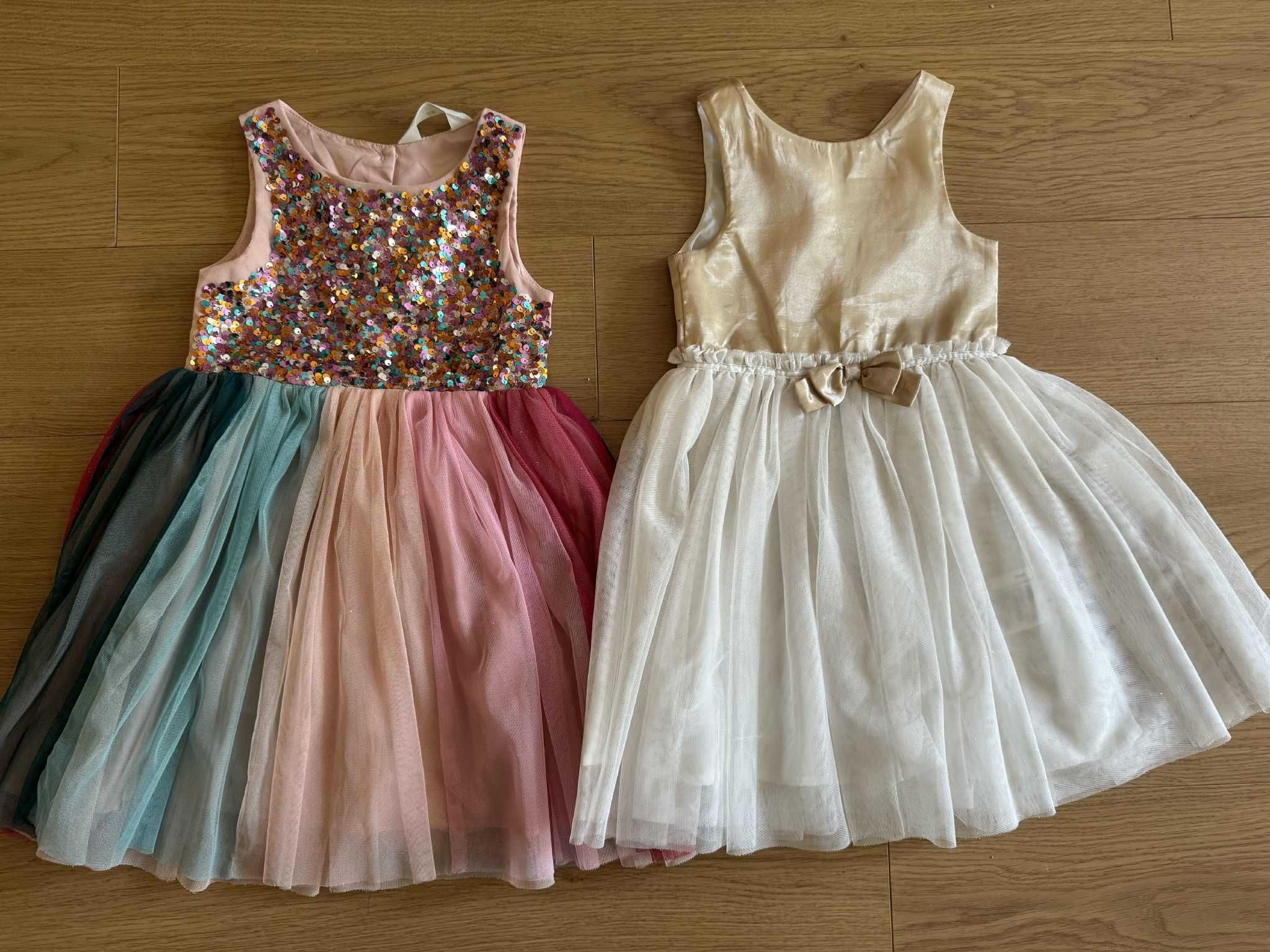 Официални рокли на H&M - 110 см. (4-5г.)