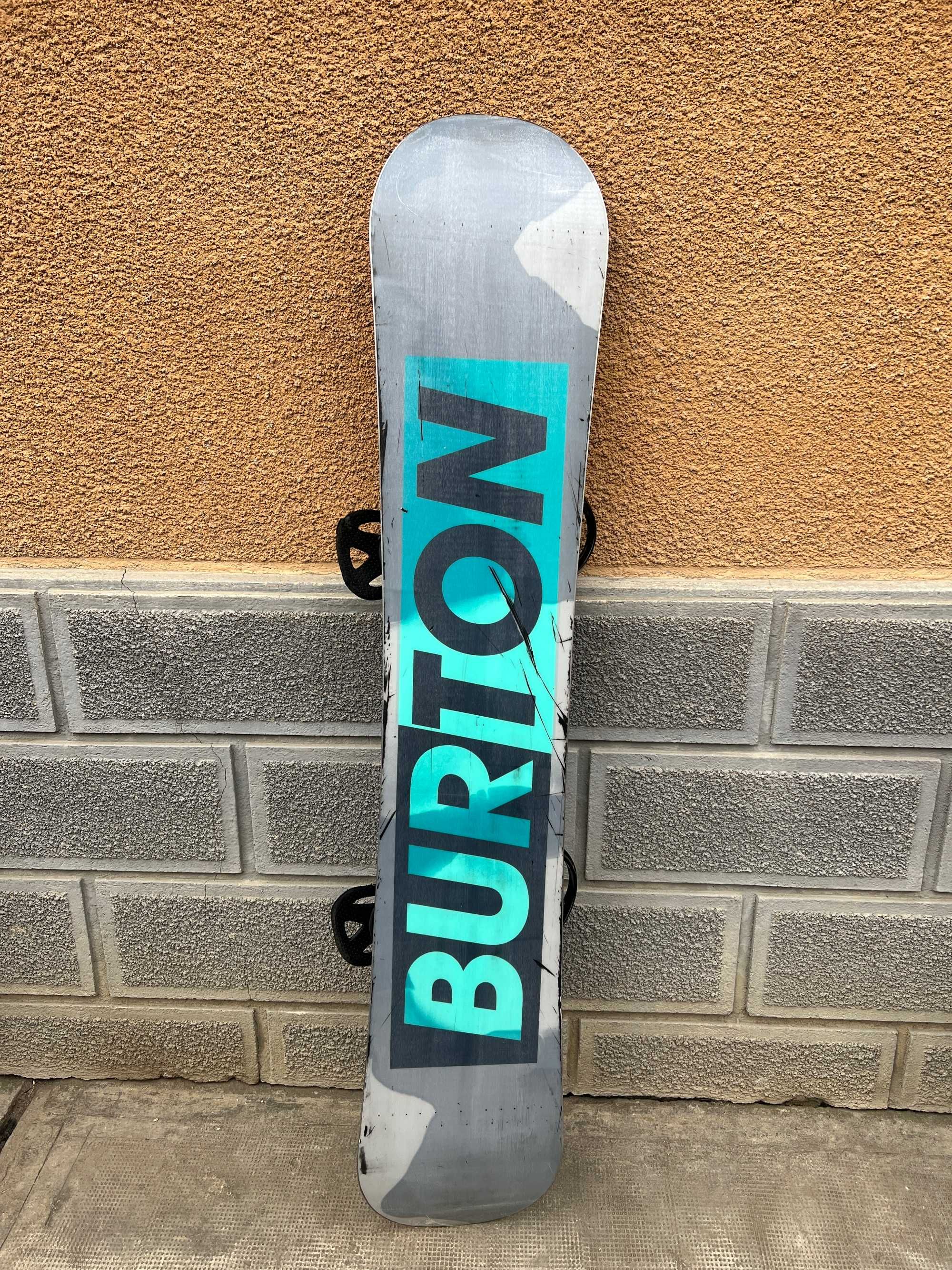 placa snowboard burton process flying v wide L166