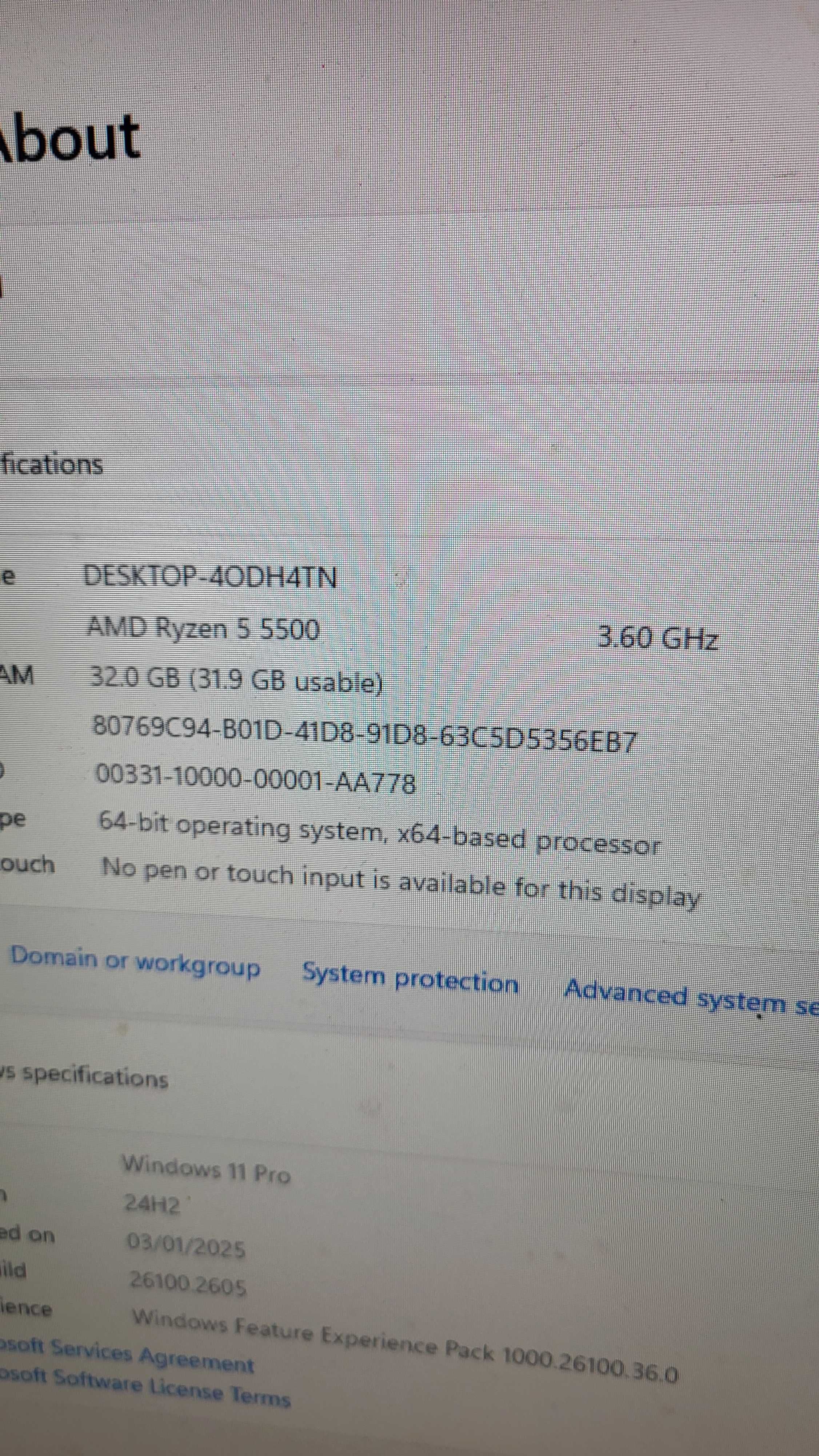 Gaming pc RTX3060 12GB AMD RYZEN 5 5500