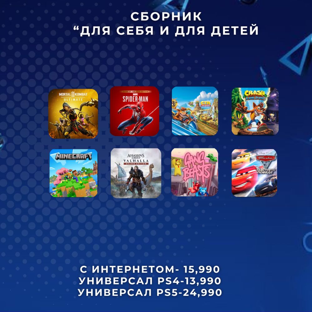 Игры на пс4|пс5, Установка игр на пс4|пс5