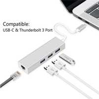 HUB `Macbook` TypeC M - 3xUSB