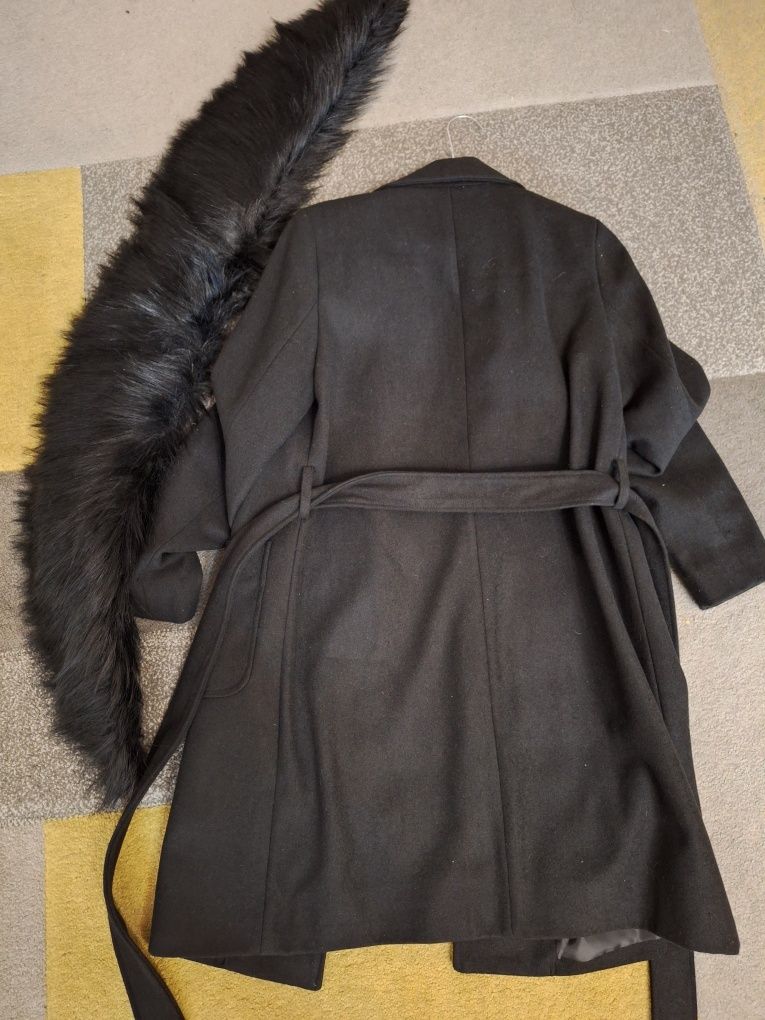 Palton negru New Look