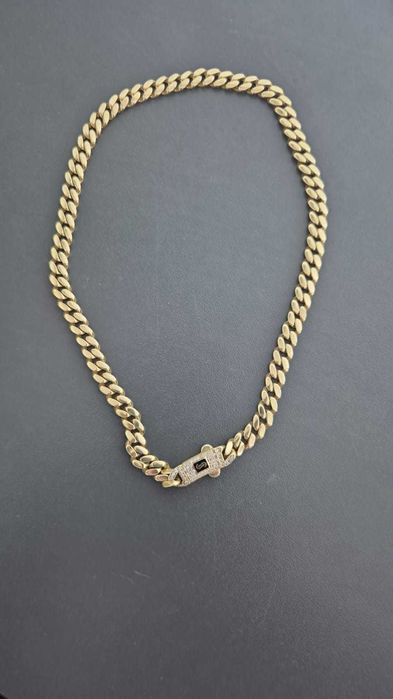Lanț Monaco cuban nou 14k