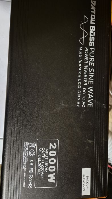 Invertor pur sinus 48v