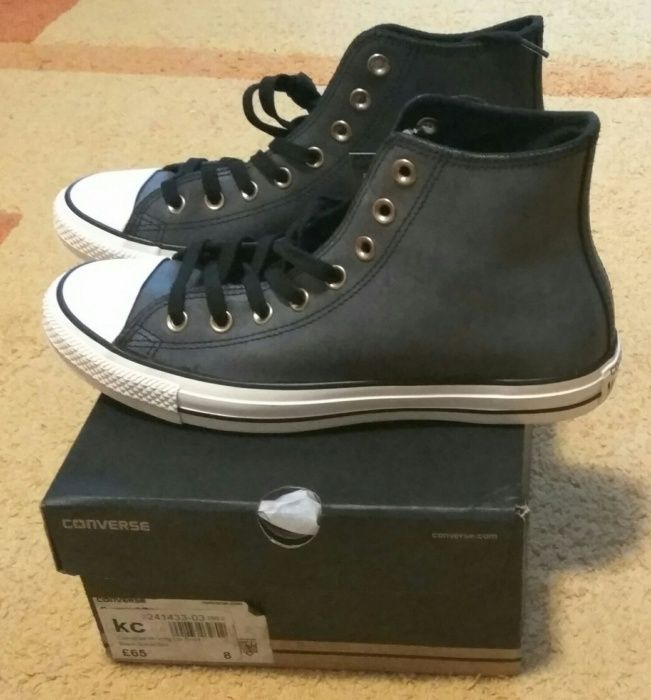 Converse Hi Vintage Leather (piele)