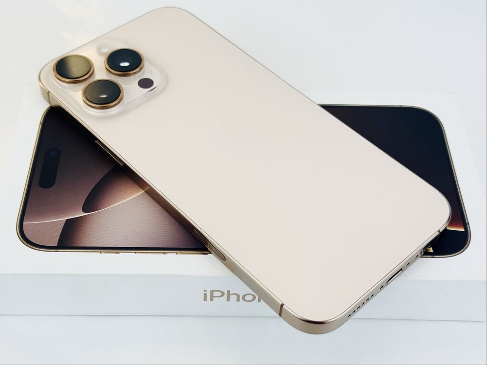 Apple iPhone 16 Pro Max 512GB Desert USA! 100% Батерия! Гаранция!