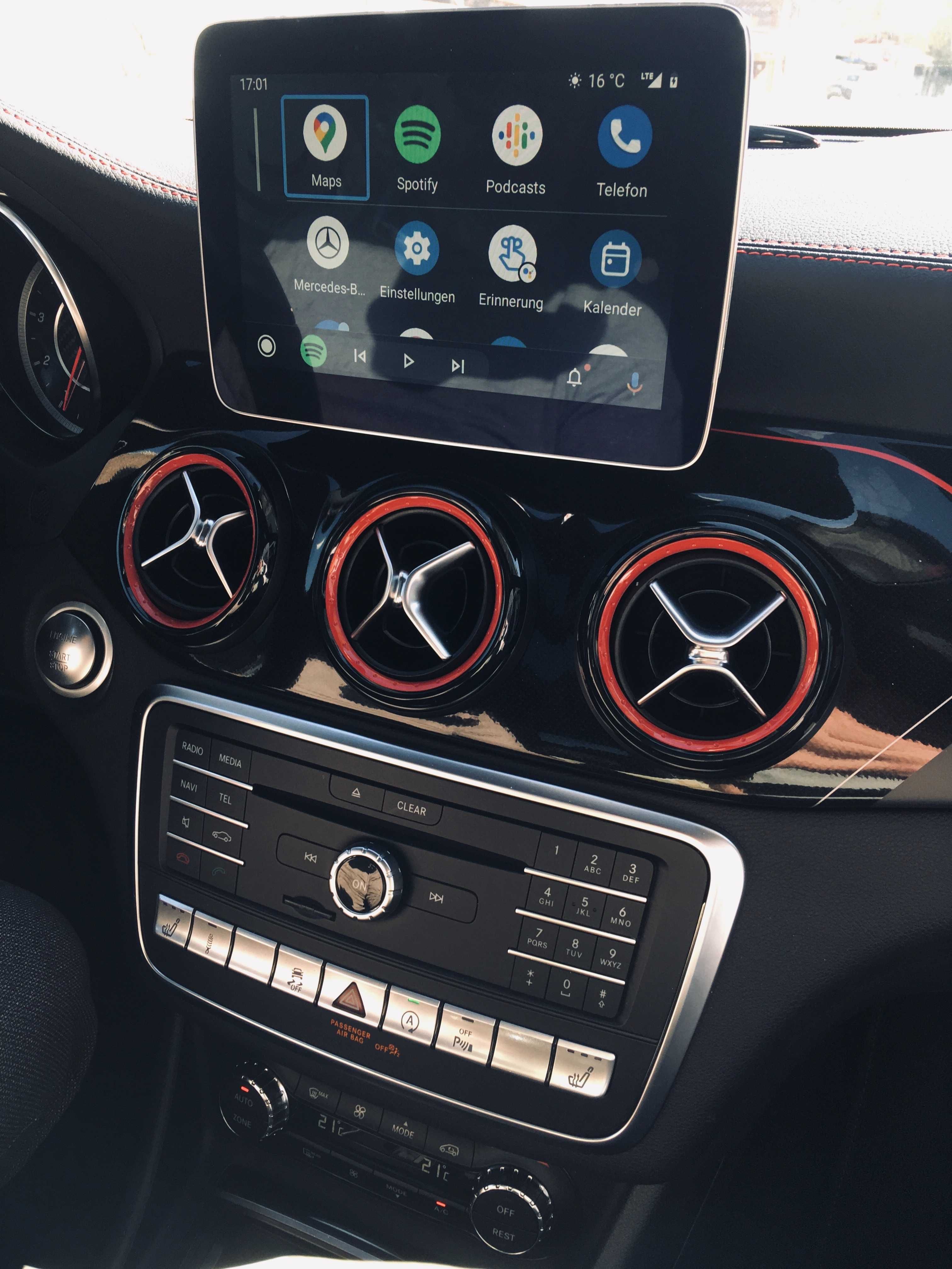 Активиране Apple CarPlay Отключване Android Auto Мерцедес 2015 по-Нови